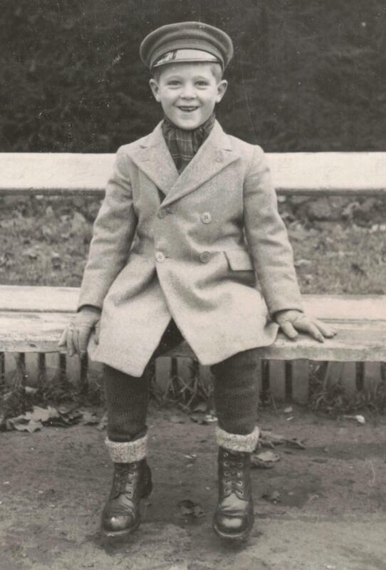 Nikita as a schoolboy, 1942. Photo provided by himself