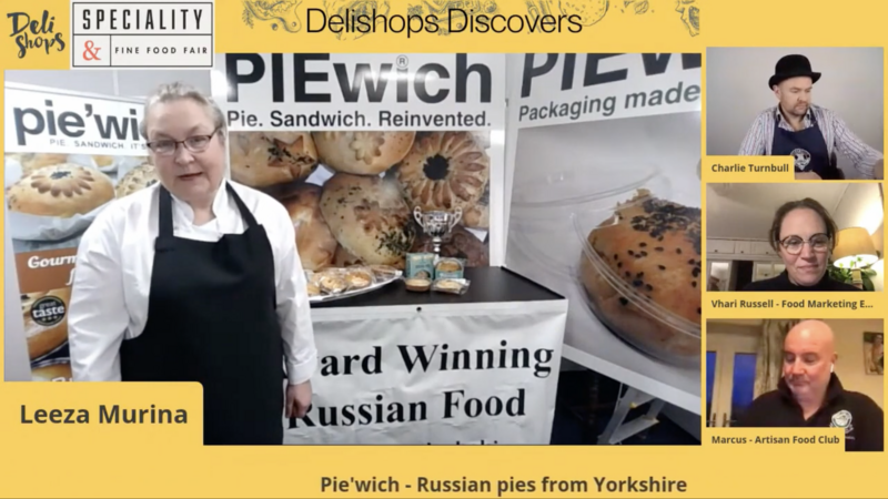 Screenshot from the YouTube video with 'Deli Shops'